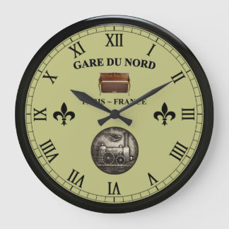 Gare du Nord ~ Paris France ~ Upright Piano ~ Large Clock