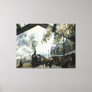 Gare St. Lazare Canvas Print