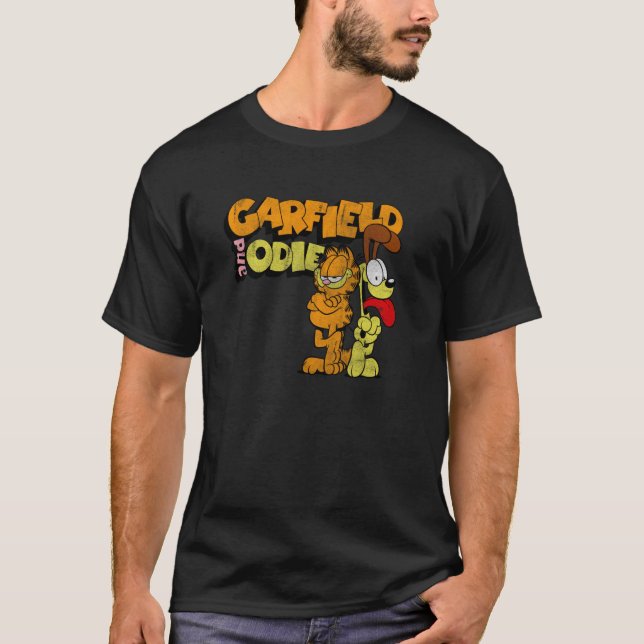 Garfield 3D Garfield with Odie T-Shirt (Front)