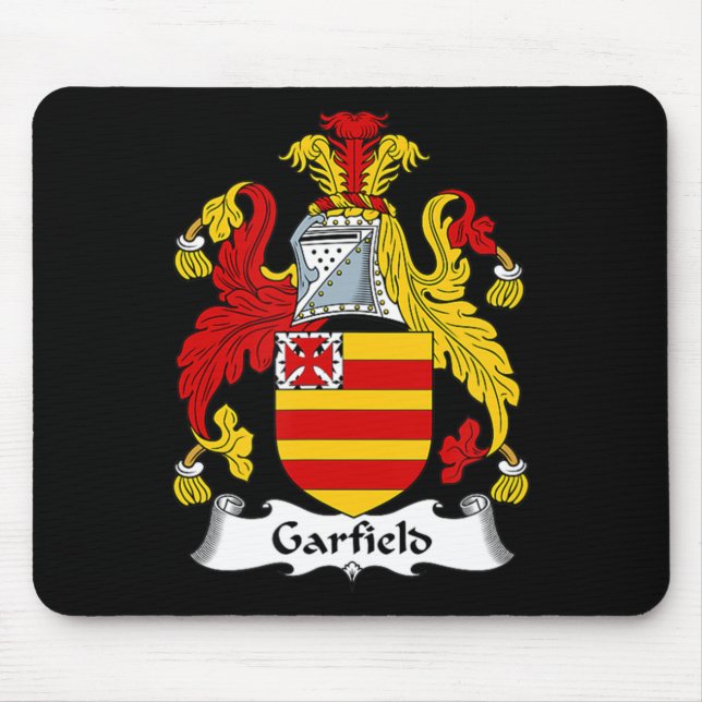 Garfield Coat of Arms - Family Crest  Mouse Mat (Front)