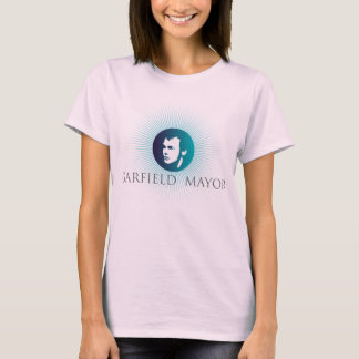 Garfield Mayor "Arctic Sun" White Ladies Fitted T T-Shirt