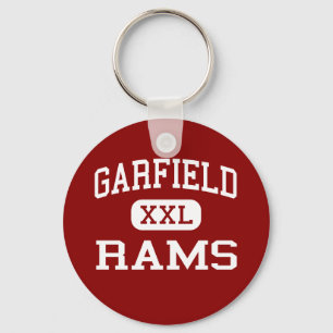 Garfield - Rams - High School - Akron Ohio Key Ring
