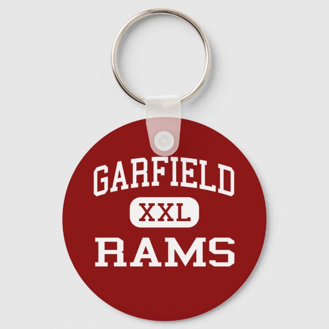 Garfield - Rams - High School - Akron Ohio Key Ring (Front)