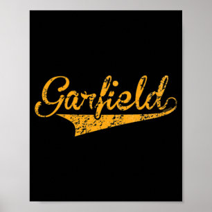 Garfield Sports Logo   Poster
