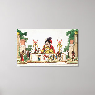 Gargantua at his Little Supper, c.1800 Canvas Print