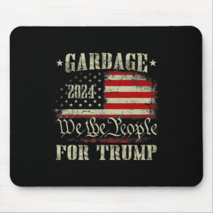 Garge For Trump 2024 Funny Us American Flag Men Wo Mouse Mat