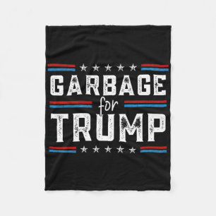 Garge For Trump 2024 We Are Not Garge Vote Trump 1 Fleece Blanket
