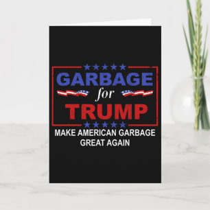 Garge For Trump Make American Garge Great Again 4 Card