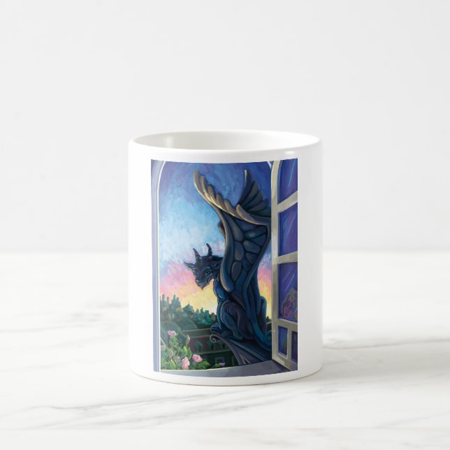 Gargoyle Guardian Coffee Mug (Center)