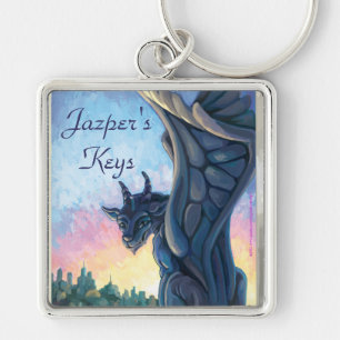 Gargoyle Guardian Key Ring