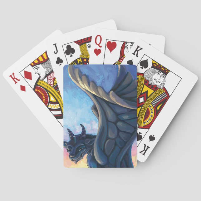 Gargoyle Guardian Playing Cards (Back)