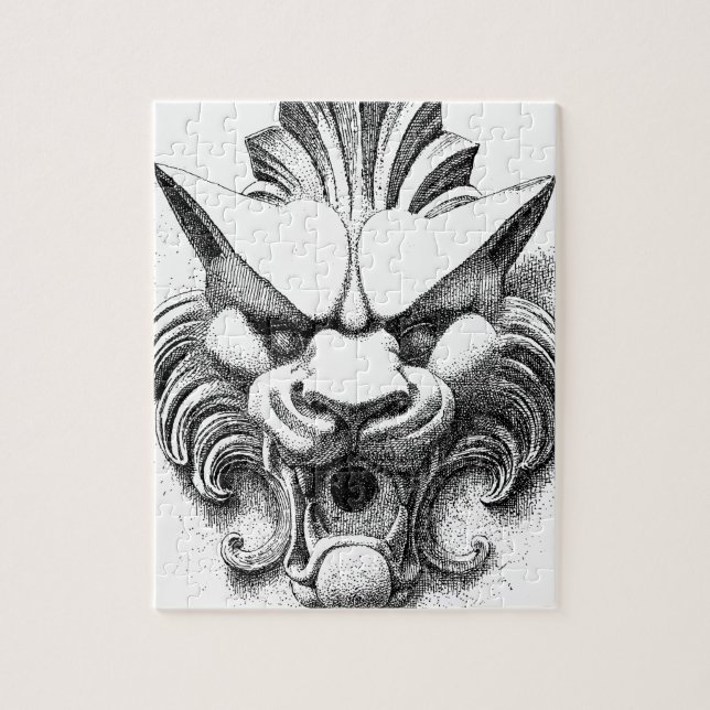 Gargoyle Jigsaw Puzzle (Vertical)