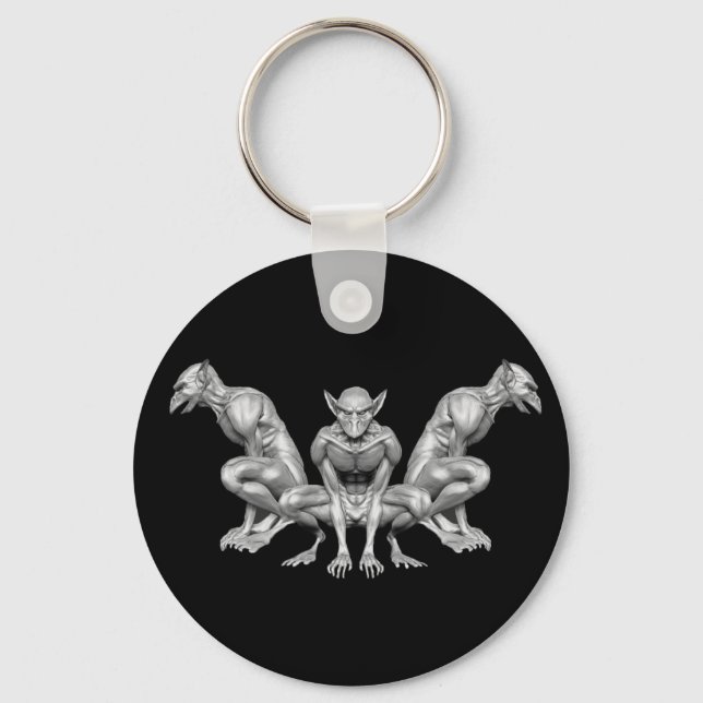 Gargoyle Key Ring (Front)