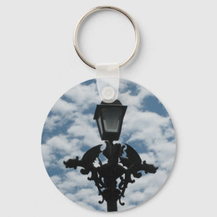 Gargoyle Lamppost Key Ring