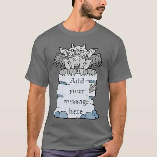 Gargoyle Message T-Shirt