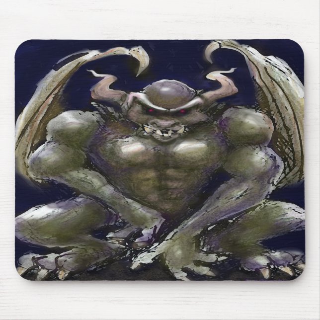 Gargoyle Mouse Mat (Front)