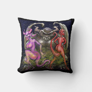 Gargoyle n Dark Fae Cushion