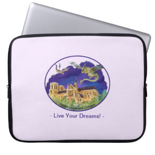 Gargoyle Notre Dame - Paris Dreams Laptop Sleeve
