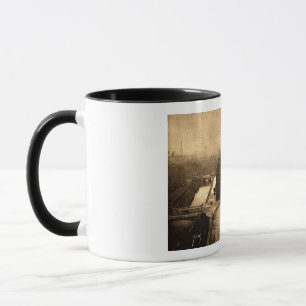 Gargoyle Notre Dame, Paris France 1912 Vintage Mug
