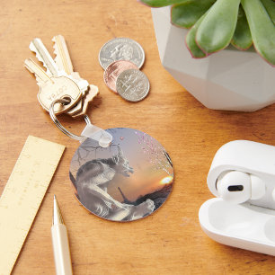 Gargoyle of Notre-Dame Key Ring