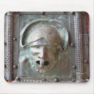 Gargoyle panel from the left door of the portal, 1 mouse mat