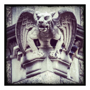 Gargoyle Photo Print