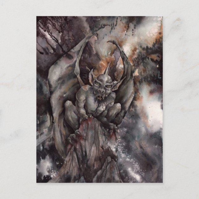 Gargoyle Postcard (Front)