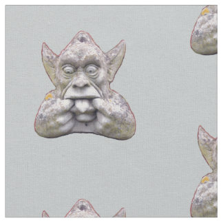 Gargoyle Print Fabric