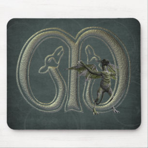 Gargoyles Monogram M Mouse Mat