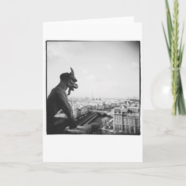 Gargoyles of Notre Dame, De Paris Card (Front)