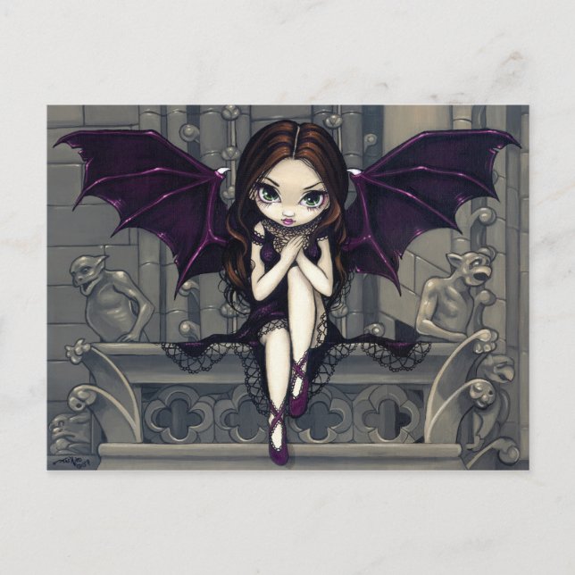 "Gargoyles of Notre Dame" Postcard (Front)