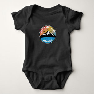 Garibaldi Lake - Canada Vintage Baby Bodysuit