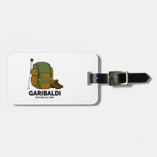 Garibaldi Provincial Park Backpack Luggage Tag