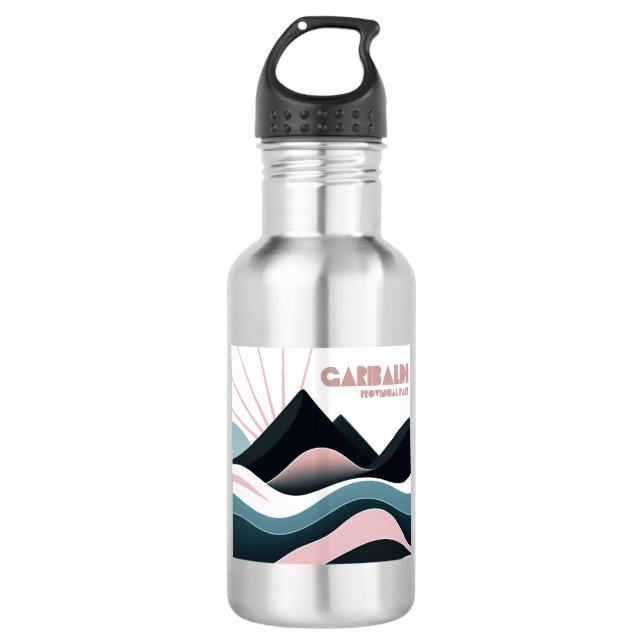Garibaldi Provincial Park Coloured Hills 532 Ml Water Bottle (Front)