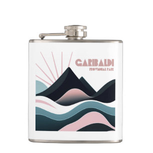 Garibaldi Provincial Park Coloured Hills Hip Flask
