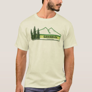 Garibaldi Provincial Park Green Stripes T-Shirt