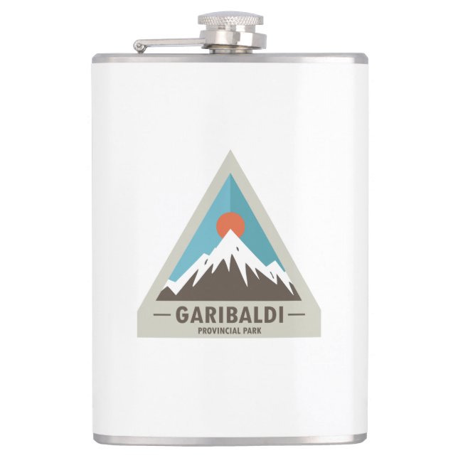 Garibaldi Provincial Park Hip Flask (Front)
