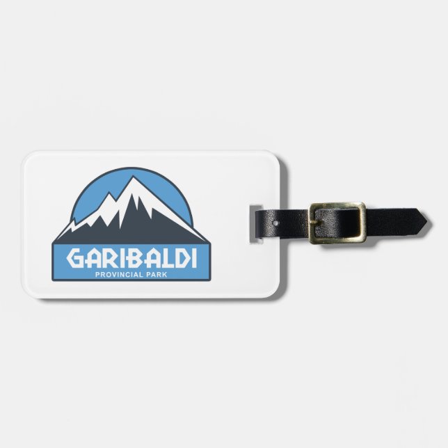 Garibaldi Provincial Park Luggage Tag (Front Horizontal)