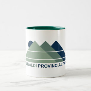Garibaldi Provincial Park Mountain Sun Two-Tone Coffee Mug