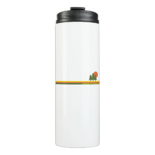 Garibaldi Provincial Park Pine Trees Sun Thermal Tumbler
