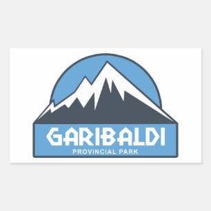 Garibaldi Provincial Park Rectangular Sticker