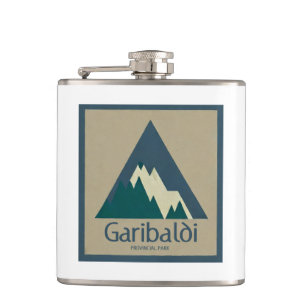 Garibaldi Provincial Park Rustic Hip Flask