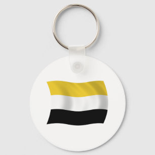 Garifuna Flag Keychain