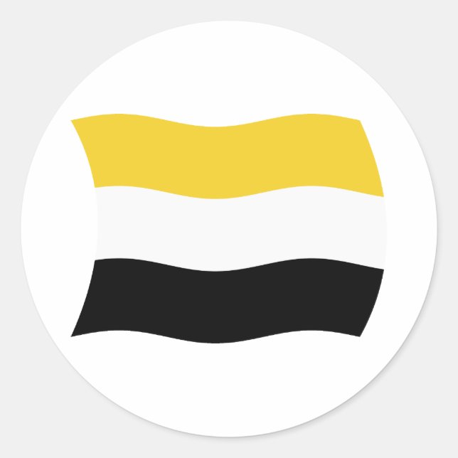 Garifuna Flag Sticker (Front)