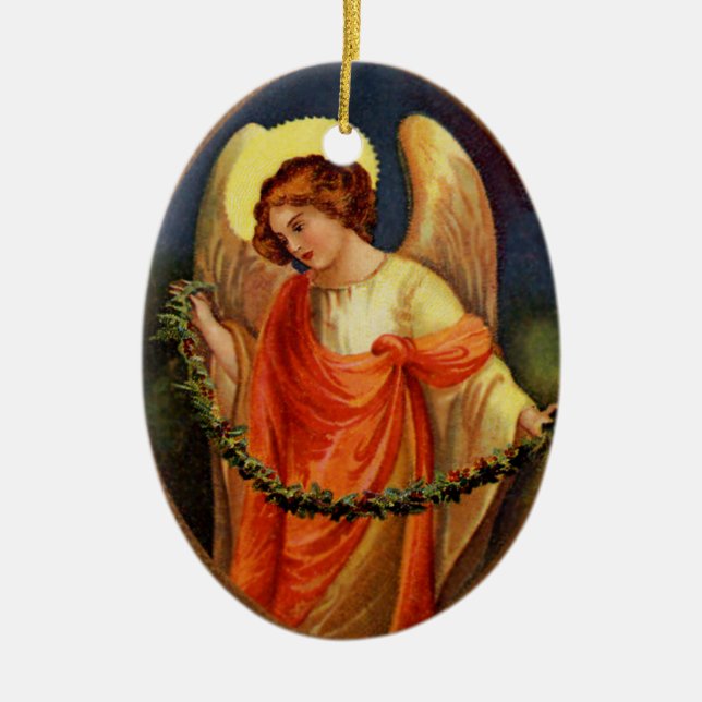 Garland Angel Ornament (Front)