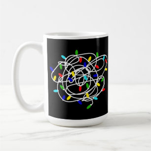 Garland Christmas Lights  Coffee Mug