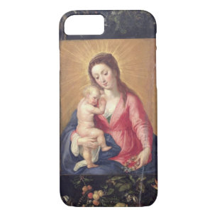 Garland of Fruit and Flowers with Virgin and Child iPhone 8/7 Case