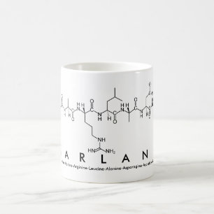 Garland peptide name mug