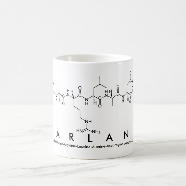 Garland peptide name mug (Center)
