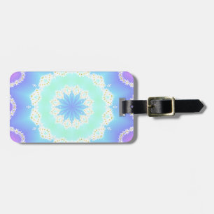Garlands of daisies luggage tag